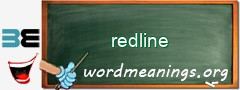 WordMeaning blackboard for redline